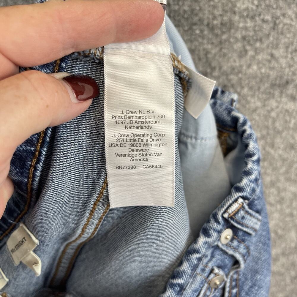 Madewell Blue Straight Leg Jeans - Picture 15 of 15